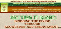 Save the Date! April is Arab American Heritage Month
